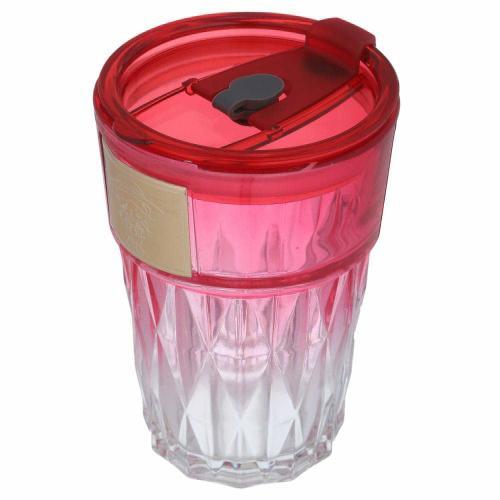 Glass Straw Cup