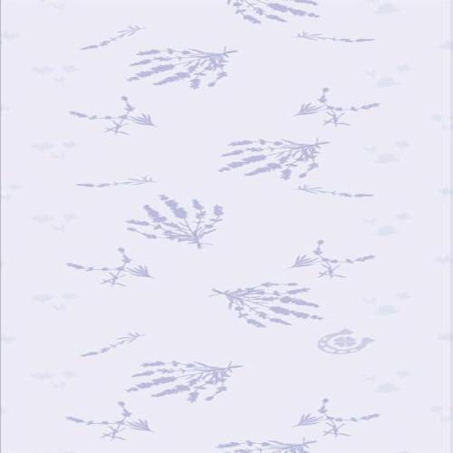 Flower Print French Lavender Fragrance (18Pieces / Pack)