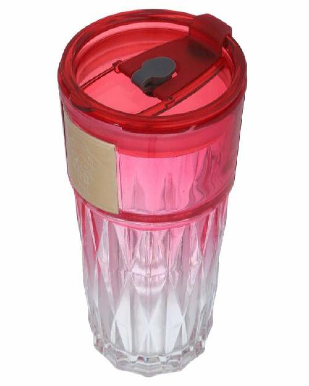 Glass Straw Cup