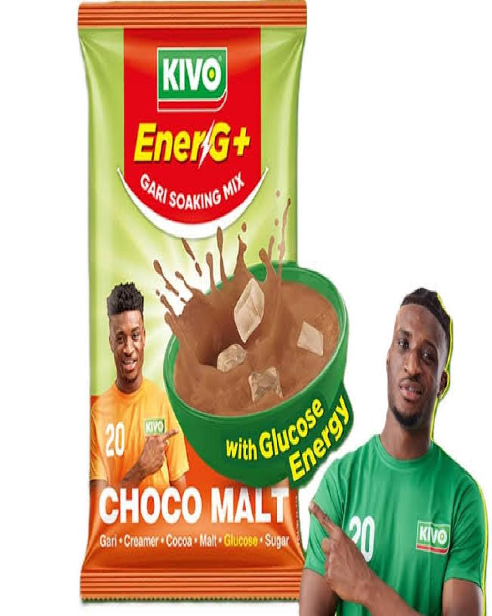 Kivo Energ+ Gari Soaking Mix Choco Malt